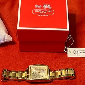 Ladies Coach Gold Watch